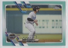 2021 Topps Pro Debut Chrome Aqua Refractor 35/75 Mario Feliciano #PDC-54 7s2