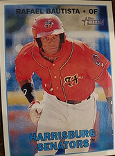 2016 Topps Heritage Minor League Edition - Rafael Bautista #39 (RC)