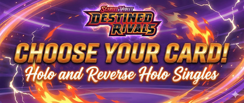 Pokémon Destined Rivals Reverse Holographic & Holo Rare Pick Your Cards!