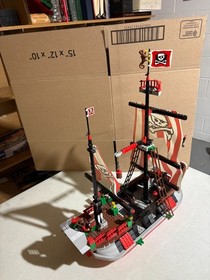 Lego 7075 Captain Redbeard's Pirate Ship, box, manual, instructions