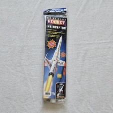 Estes Interceptor Flying Model Rocket Kit #1250 FACTORY SEALED vintage 2007 