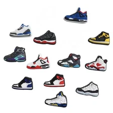 Basketball Sneakers Sneaker Croc Shoe Charms Set of 12