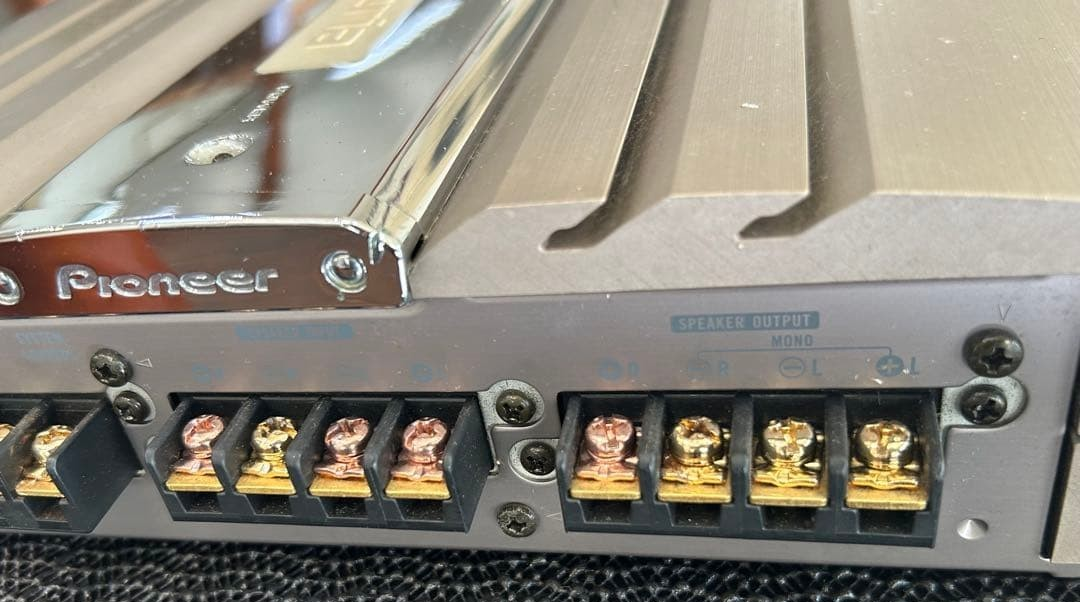 【美品】carrozzeria GM-X7200 PIONEERパワーアンプ Pioneer carrozzeria GM-X7200 2-Channel Power Amplifier Used Tested