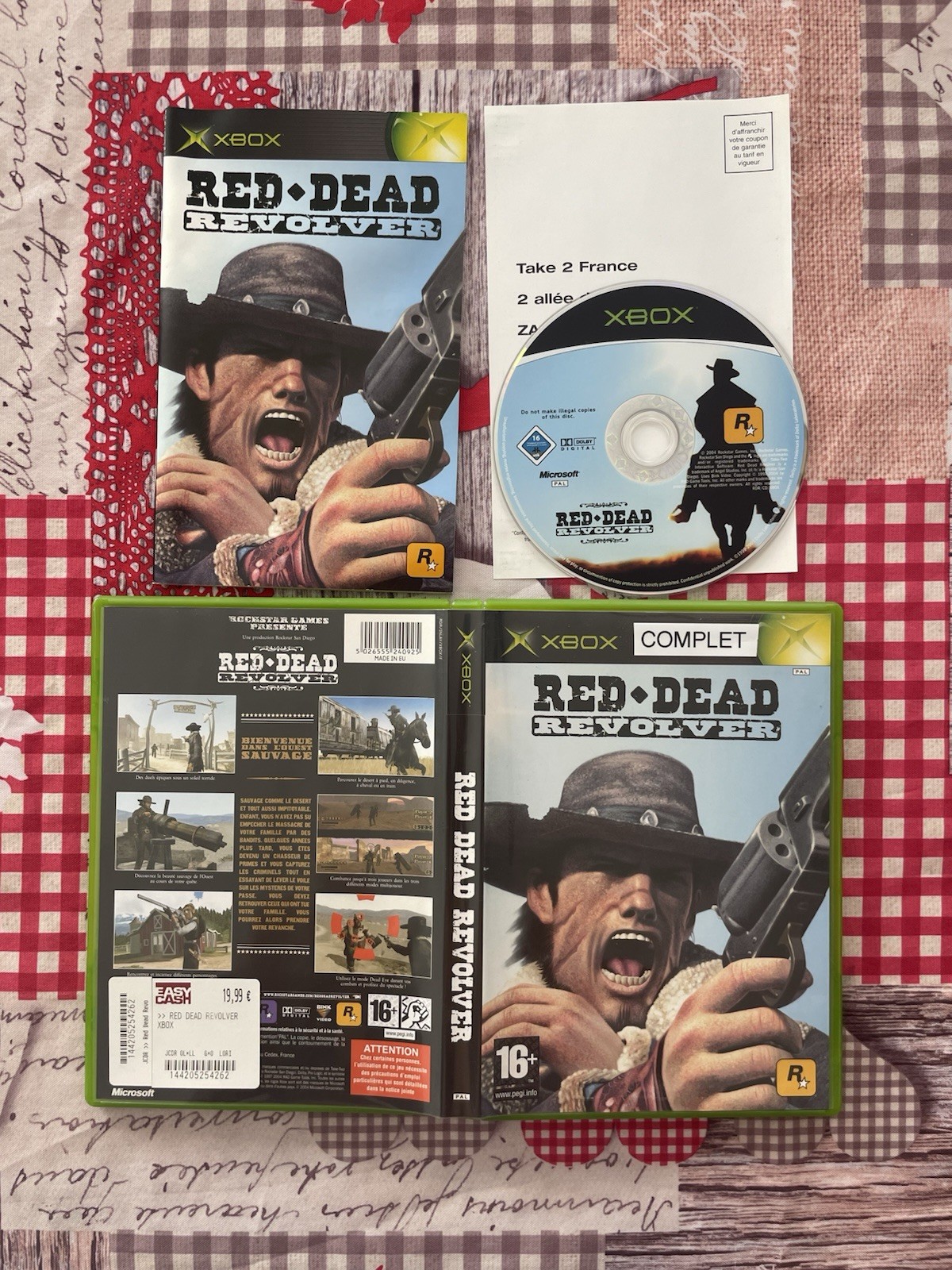 RED DEAD REVOLVER - Xbox Pal Complet