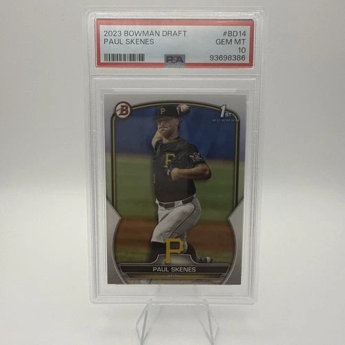 2023 Bowman Draft Paul Skenes #BD-14 PSA 10 Gem Mint Rookie RC 1st Bowman