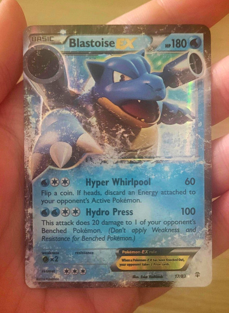 Blastoise EX #17 (Generations (2016))