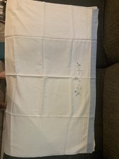 vintage crib. sheet. bear