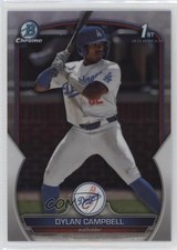 2023 Bowman Draft Chrome Refractor Dylan Campbell #BDC-181 12g7