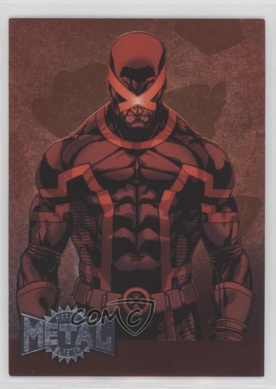 2015 Marvel Fleer Retro 1995 Fleer Metal Blaster Cyclops #8 0kg8