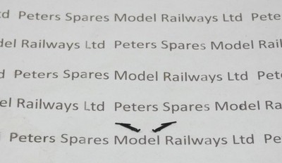Dapol 115023 Class 67 Spur N Scheibenwischer L & R (Paar)