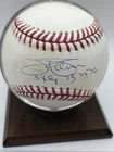 Jim Palmer Baltimore Orioles Signed Original MLB Baseball in Display Case