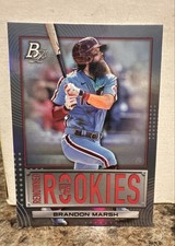 2022 Bowman Platinum - Renowned Rookies Brandon Marsh #RR-1 (RC)