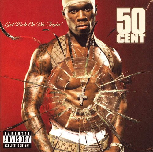 Get Rich or Die Tryin' - Explicit Lyrics, Clear Colored Vinyl 2XLP 