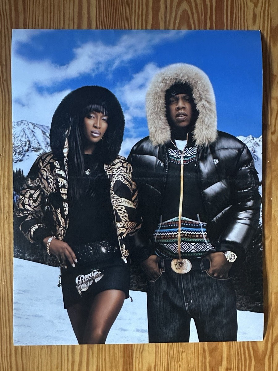 Vintage Original Double Sided Rocawear Fashion Advertising Poster