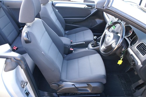 2012 Volkswagen Golf 1.6 TDI BlueMotion Tech SE CONVERTIBLE Diesel Manual - Picture 7 of 19