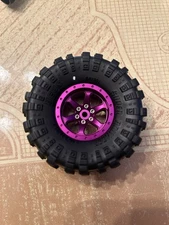 1/18,1/24 Scale 1.3” Injora Wheels & Meus Crawler Tires With Silicone inserts