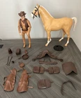 Marx Best of the West Johnny West and Thunderbolt Incomplete - Notes for Info