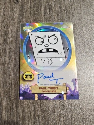 2025 Topps Chrome SpongeBob SquarePants #SA-DO Paul Tibbit As