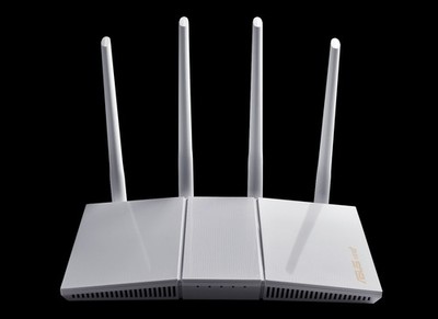 ASUS RT-AX55 Wi-Fi 6 AX1800 Dual-Band Wireless Router White 4-Port