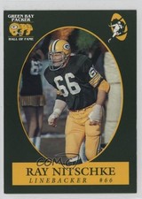 1992 Champion Cards Green Bay Packers Hall of Fame Ray Nitschke #107 HOF 0q3