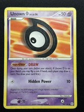 Unown [D] Diamond and Pearl 68/130 Pokemon Card MP on eBay