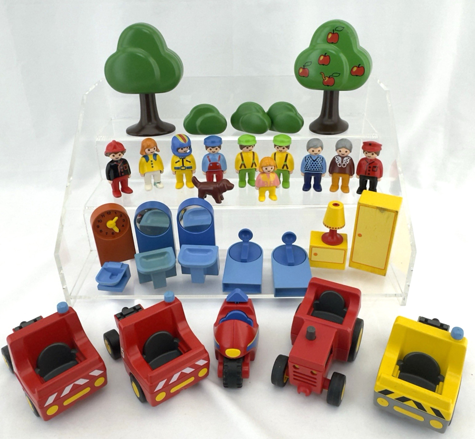 Play Mobil 123 Lot Vehicles Figures & Accessories