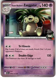 Team Rocket's Exeggutor 078/217 Ascended Heroes Holo Rare