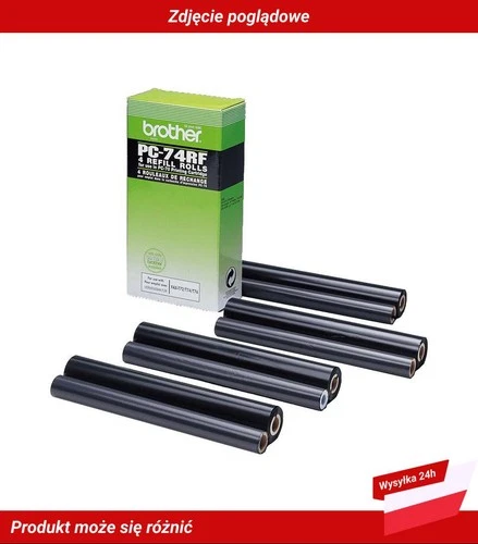 PC74RF Brother Fax T72 Ribbon Czarny