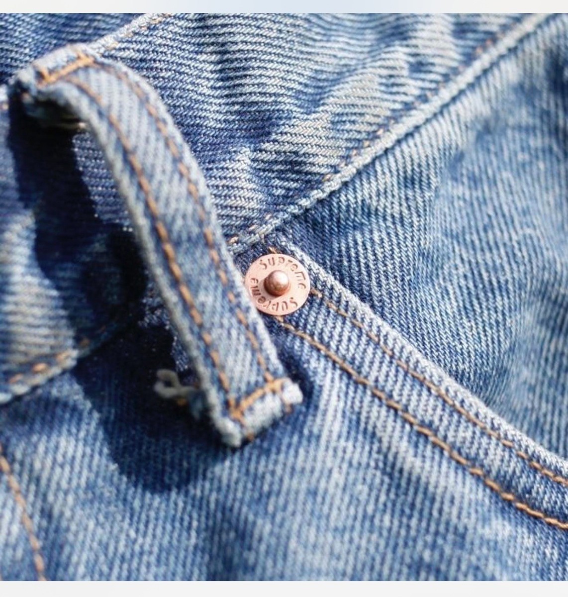Supreme Baggy Jean Indigo Size 30 | eBay