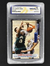 ✅2003 Sports Illustrated SI For Kids LEBRON JAMES RC Rookie #264 WCG GEM MINT 10