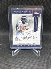 2017 Panini Award Winners Auto Clinton Portis #AWA-CP Auto Broncos Miami