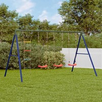 Schaukel-Set Mit Schaukelsitzen Und Strickleiter FüR Kinder Garten