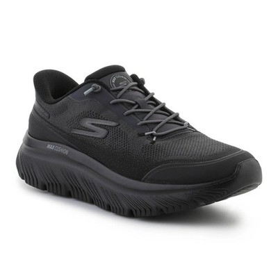 Skechers Slip-ins Go Walk Max Cushioning Hyper Burst Zoltar 217128-BBK Black - E