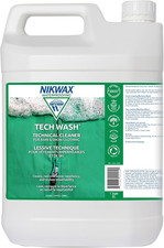 Nikwax Tech Wash 169 Fl. Oz., Technical Cleaner for Jackets and Outerwear, Resto