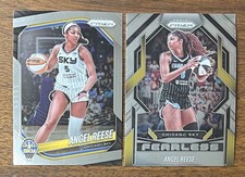 ANGEL REESE 2025 PRIZM WNBA BASE 92 & FEARLESS 5 SKY!