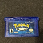Pokemon: Sapphire Version - Nintendo Game Boy Advance - Authentic - Dry Battery