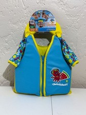 NEW Swimschool Deluxe Swim Trainer VEST 3-In-1 Swim Aid For Ages 2-4 Adjustable