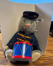 Steiff Circus Band Cat Mohair 1988  ID Button Tags