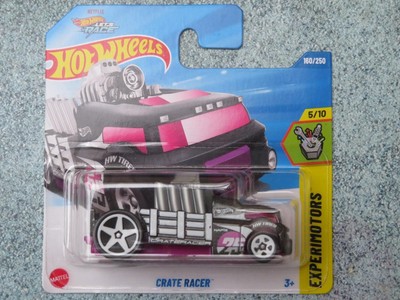Hot Wheels H5G 160 CRATE RACER dunkelgrau mit rosa Fenstern 2025 160/250 CaseG