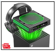 XBX Series X Cooling Fan with Auto Mode, for Xbox Series X Console W/ LED Lights