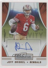 2016 Rookies & Stars Rookie Longevity Signatures 74/75 Jeff Driskel Auto fm0