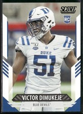 2021 Score Victor Dimukeje 397 RC