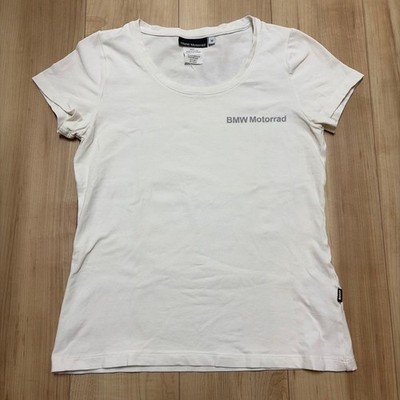 BMW Motorrad White T Shirt M Women Rare Bayerische Motoren Werke Moel VHTF Limit