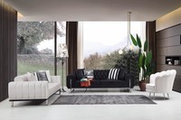 Wohnzimmer Set 2X Dreisitzer Sofa Chesterfield Couch Design Sessel Luxus MöBel