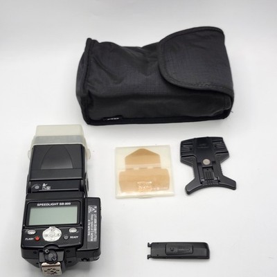 Nikon Speedlight SB-800 Shoe Mount Flash w/ Case &  Accessories Tested