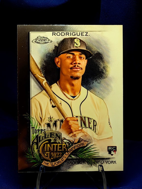 ~ Julio Rodriguez 2022 Topps Allen & Ginter Chrome #269 (RC)