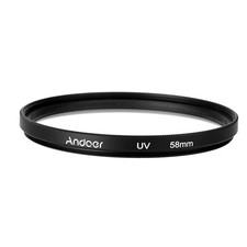 B- Andoer 58mm UV+CPL+Close-Up+4 +Star 8-Point Filter Circular Filter Kit