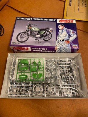 Hasegawa Suzuki GT380B Shonan Bakusozoku Motorcycle Model Kit