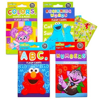 Kappa Books Sesame Street Sesame Street Educational Flash Cards For Early