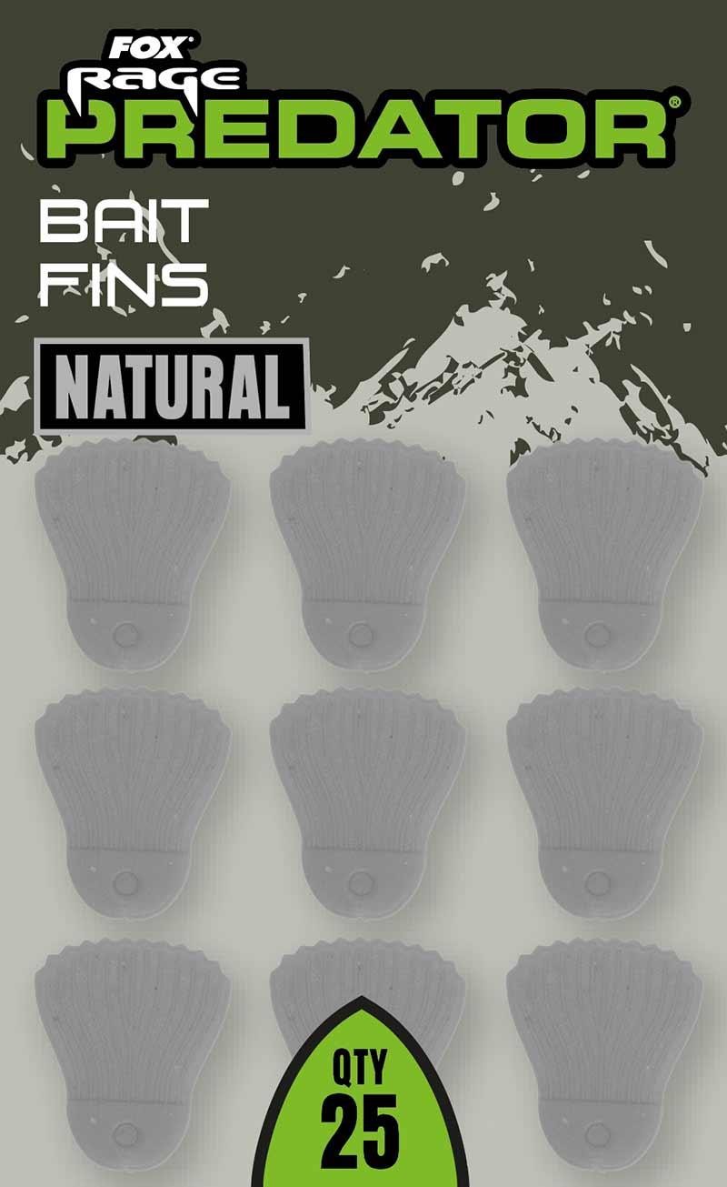Fox Rage Predator Bait Fins Natural / Pike Fishing Tackle